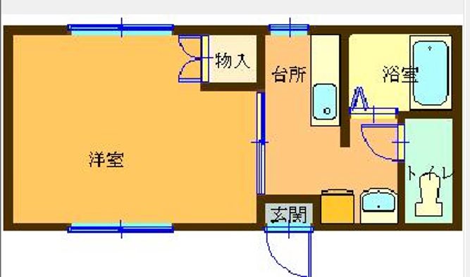 メゾンラベール本町 301号室 間取り