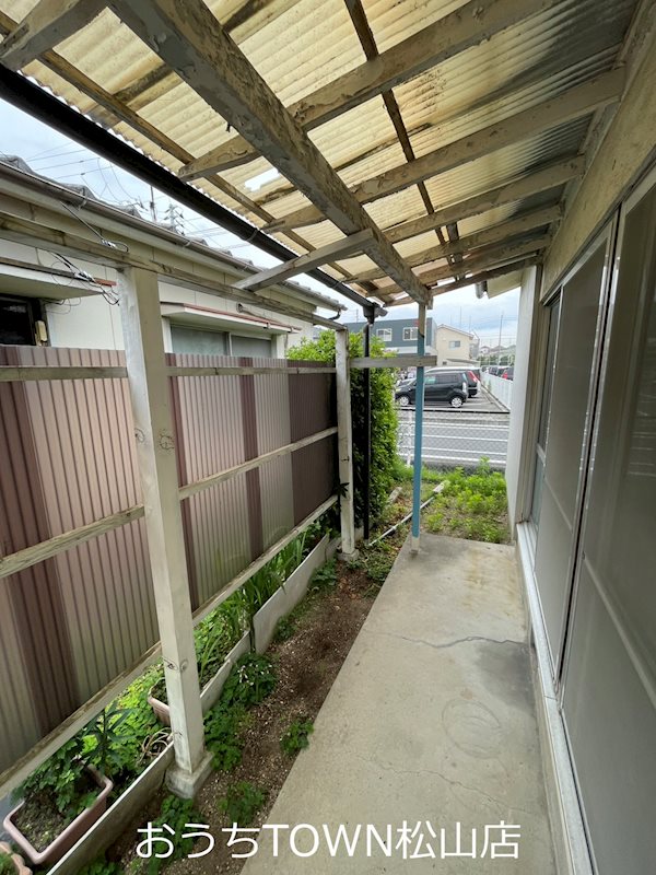 枡田貸家（和泉北）平屋 ベランダ
