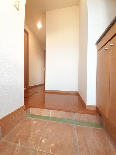 リヴァーパークＢ 玄関
