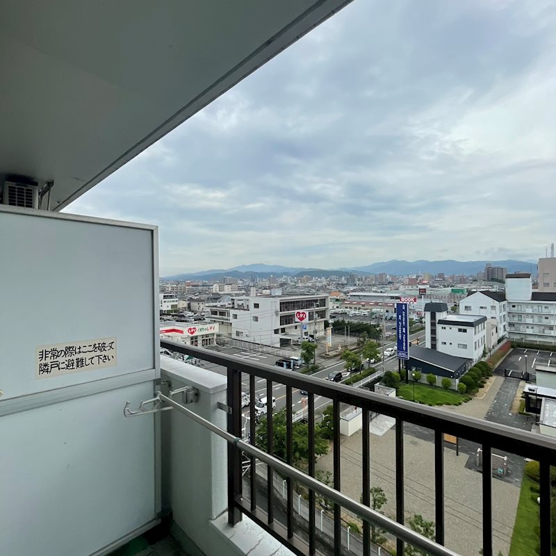 キャッスルエアポート ベランダ