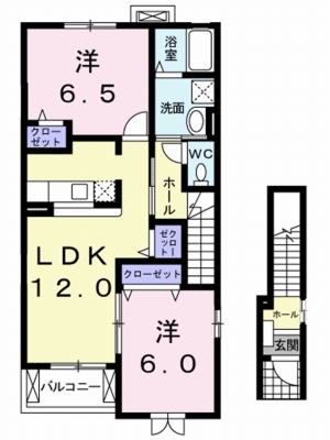 サンリット　エアリー　Ｂ 203号室 間取り