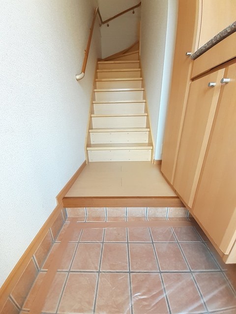 ソレイユＫ枝松Ｃ 玄関