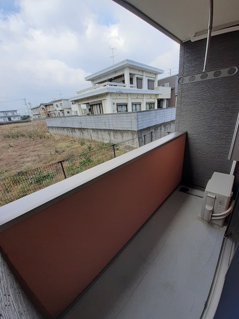 ハッピー大門タウン ベランダ