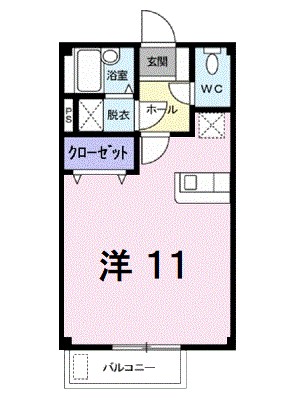 メゾン２１ 205号室 間取り