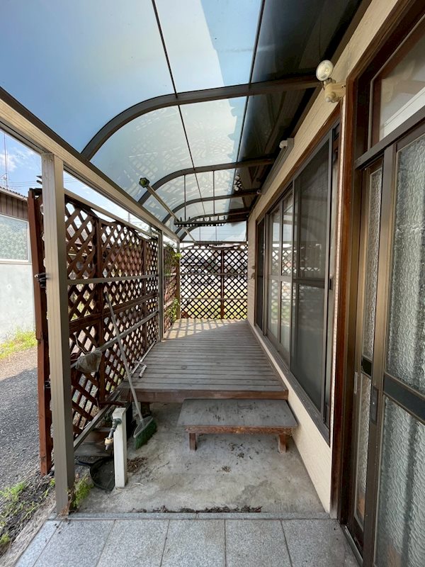 平形町7-52貸家 ベランダ