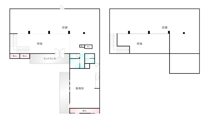 東長戸4丁目テナント 間取り