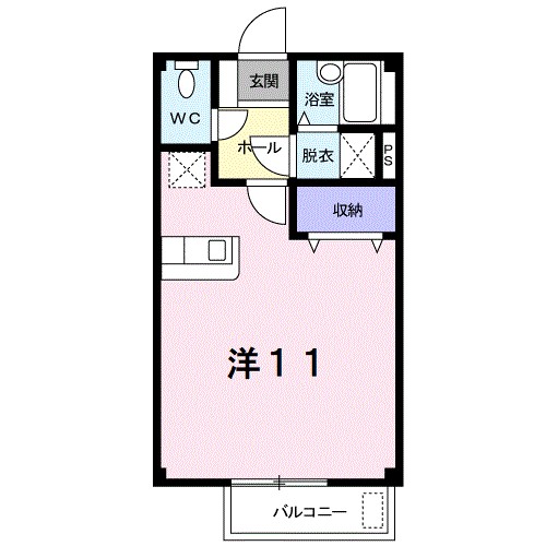 メゾン２１ 201号室 間取り
