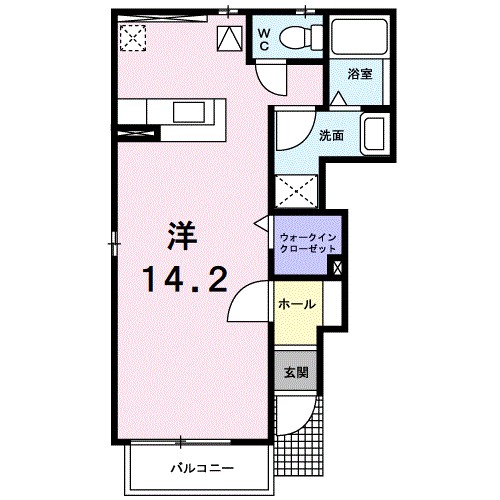 サン　リット　Ａ 101号室 間取り