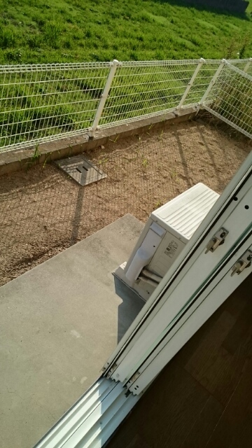 ウゴモリハイツ ベランダ