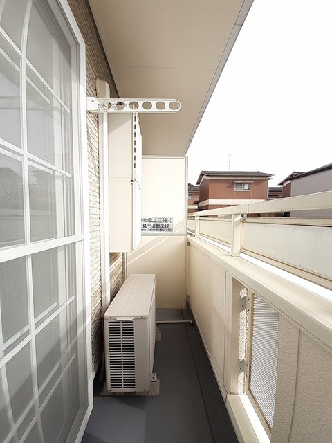 フルール　Ｂ ベランダ