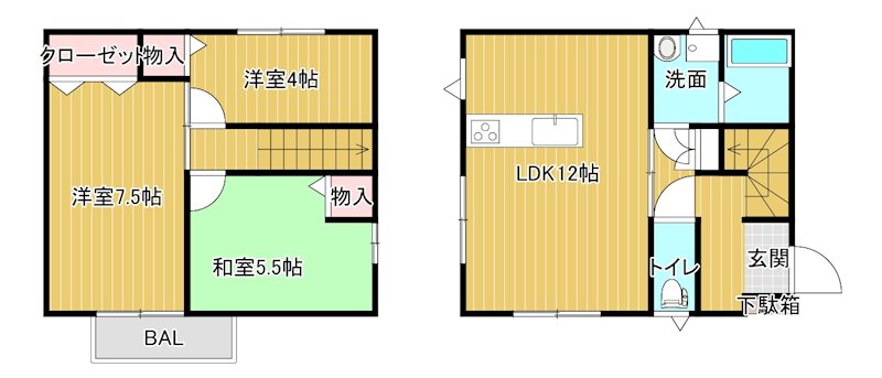 パーシモンオカダ 間取り