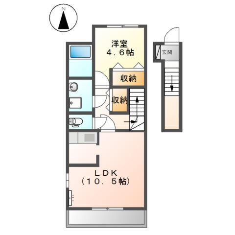 Casa Comoda 間取り