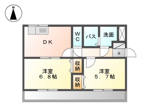 サン・コートM 間取り
