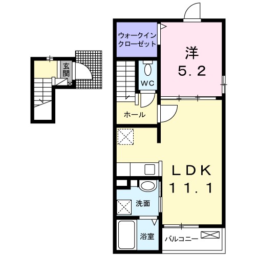 ベルメゾンＡ 間取り図
