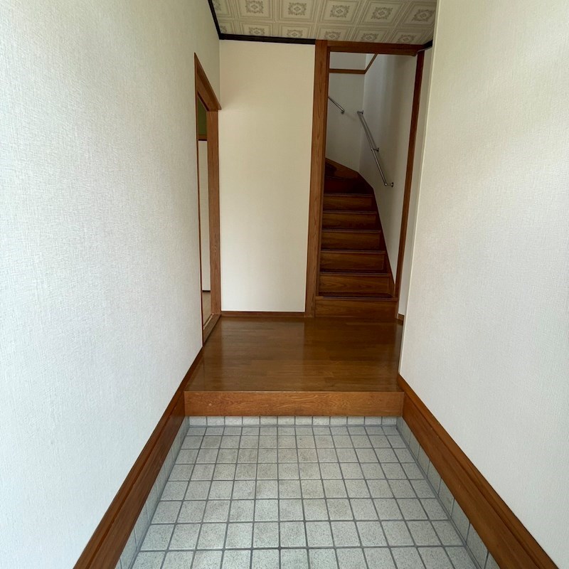 竹田借家 玄関
