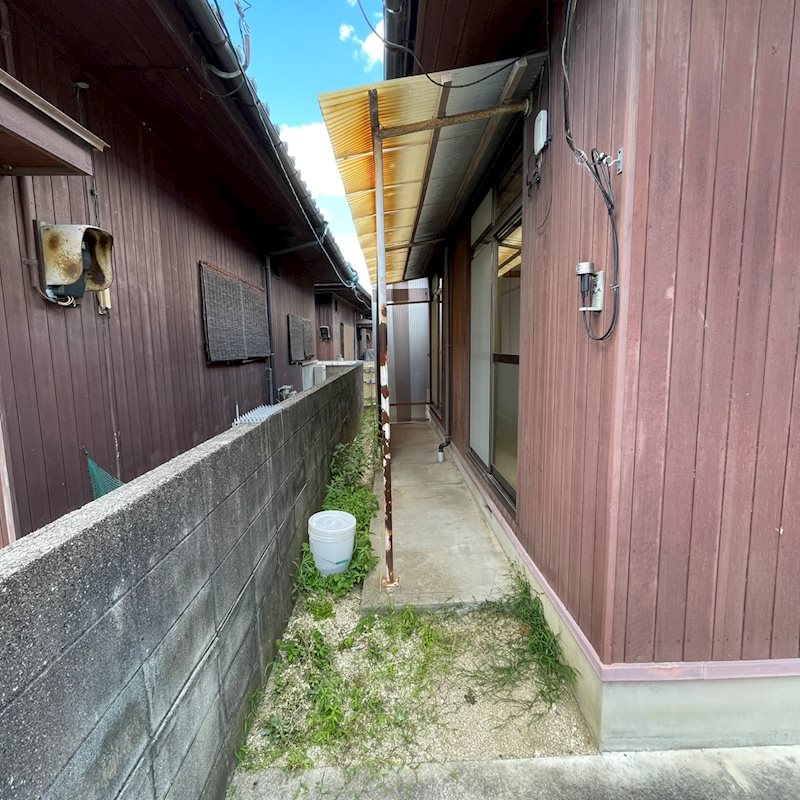 武智住宅（平屋） ベランダ