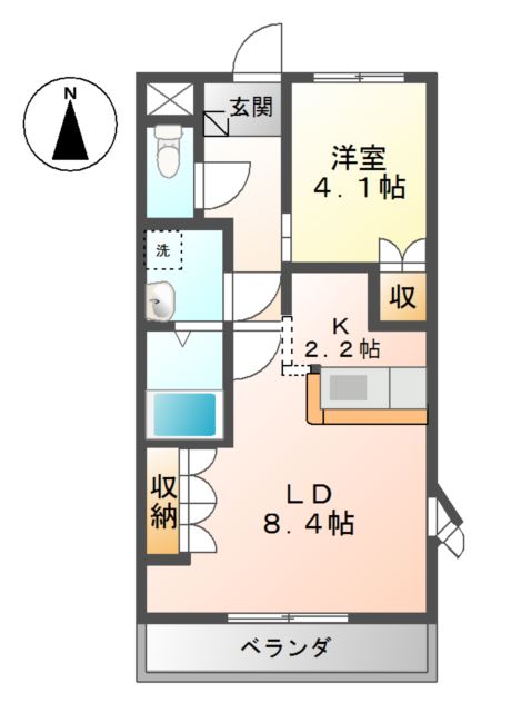 ラ・ティエラ 間取り