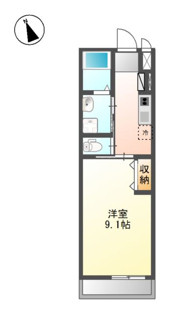 サンコート阿方 間取り