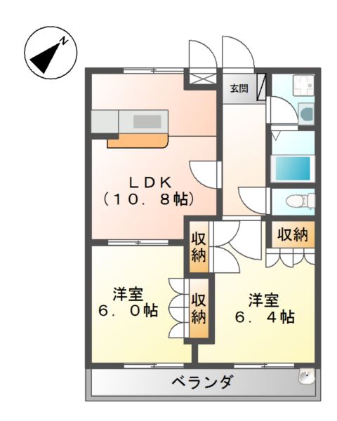 サンビアンハイツ 間取り