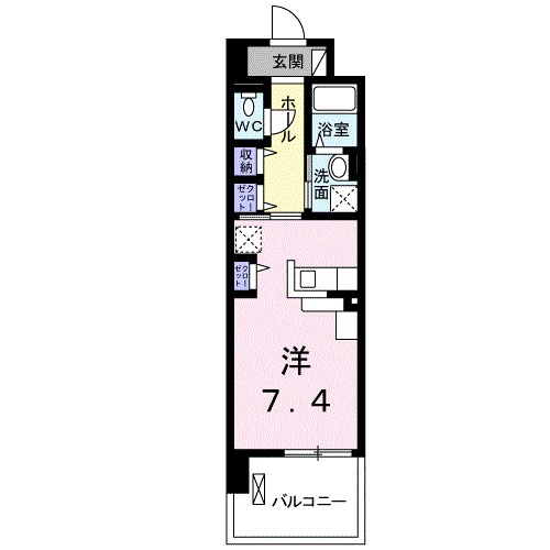 今治セレンディップビル 207号室 間取り