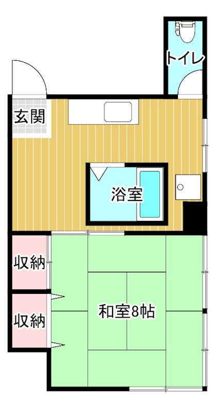 常盤マンション 301号室 間取り