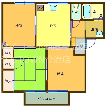 シャーメゾン・M A102号室 間取り