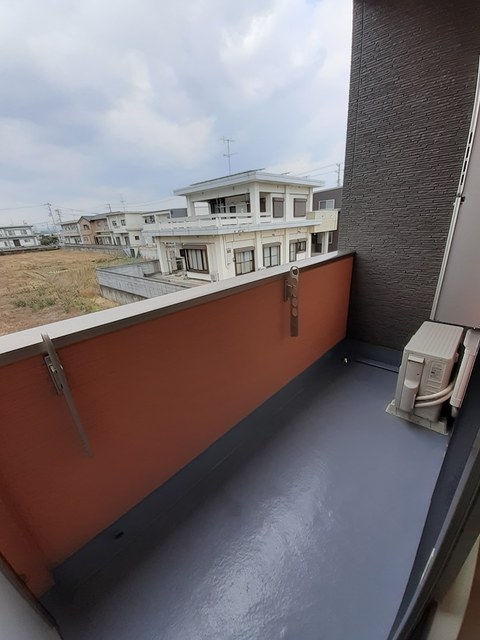ハッピー大門タウン ベランダ