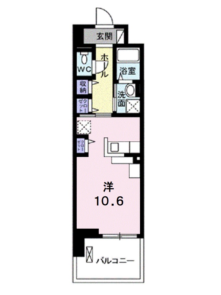 ラルジュ・クレール 302号室 間取り