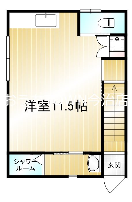 橙トキワHOUSE 201号室 間取り