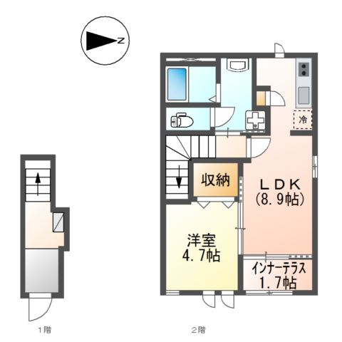 パルティール朝日ヶ丘 間取り