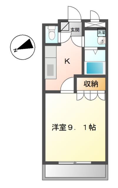 G-stage　四国中央　参番館 間取り
