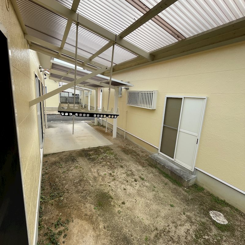 古川南貸家   ベランダ