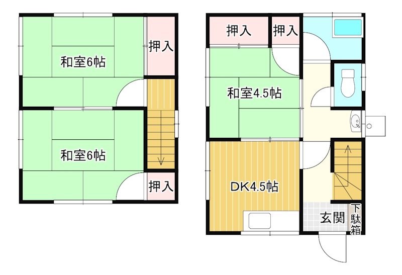 金子住宅 間取り