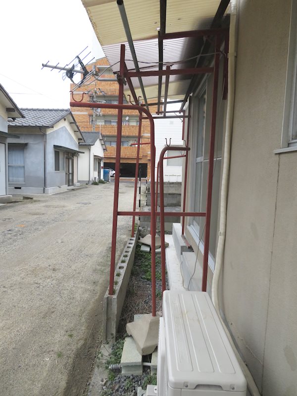 金子住宅 ベランダ