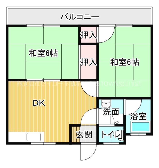 大西ビル 403号室 間取り