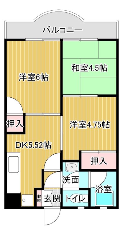 二宮第二ビル 間取り