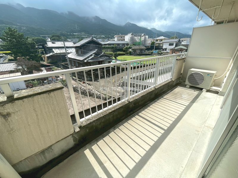 桃山ハイツ ベランダ