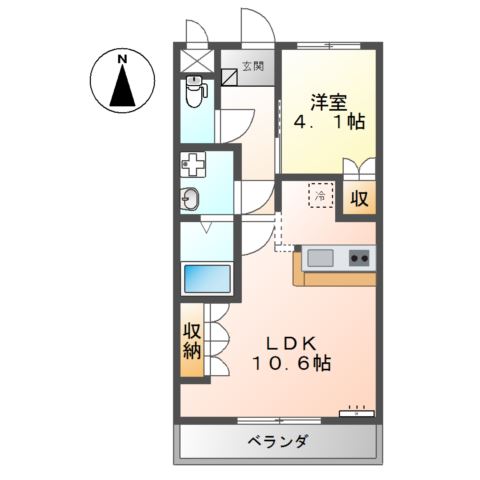 ラ・ティエラ 間取り