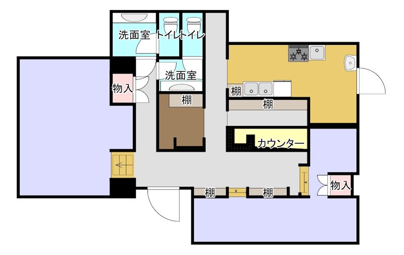 仙波マンション テナント号室 間取り