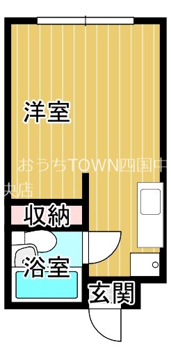 room for growth 105号室 間取り