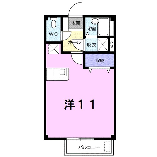 メゾン２１ 101号室 間取り
