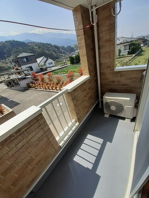 サンヴィレッジ豊岡２ ベランダ