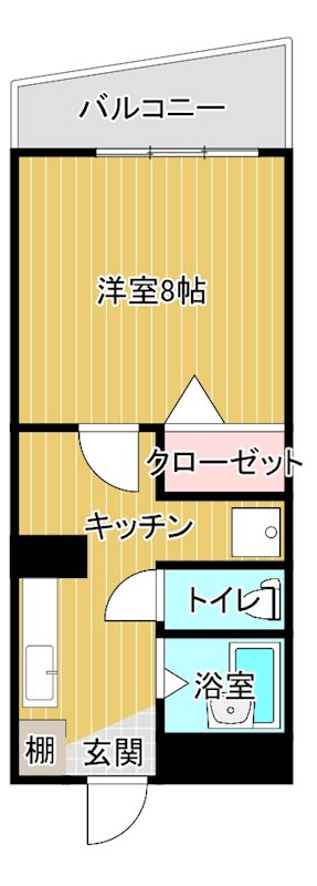 丸菱ビル 1002号室 間取り