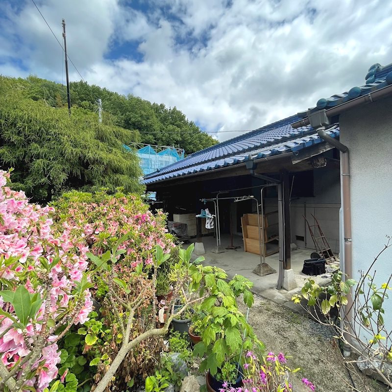 吉野棟割2 ベランダ