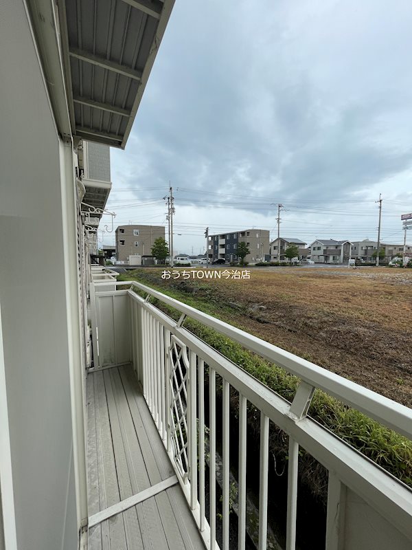 平木ハイツ ベランダ