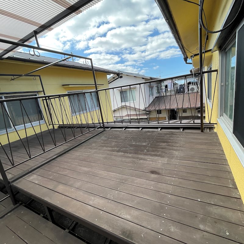 木山KS貸家　３ ベランダ