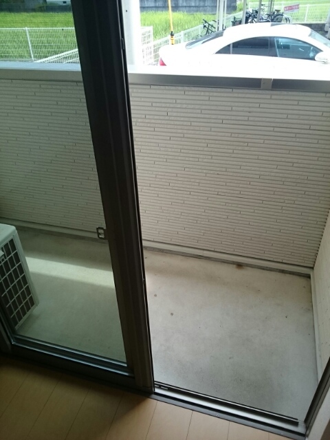 ブルージュ　Ａ ベランダ