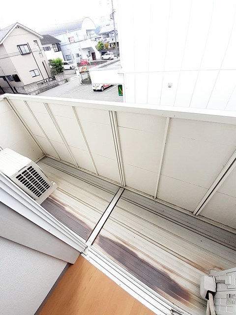 グリーンアビタシオン ベランダ