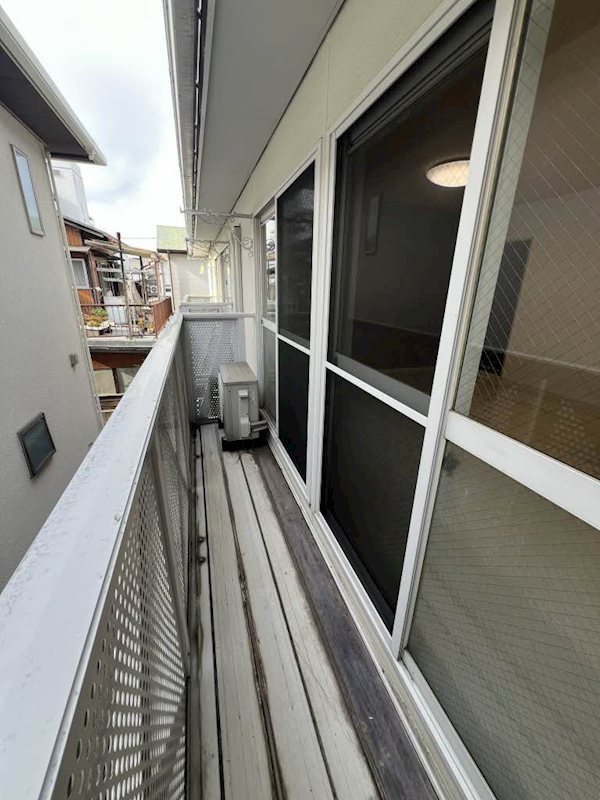 フレグランスいしや ベランダ