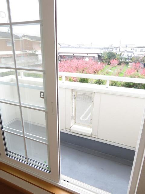 フルール　Ｂ ベランダ